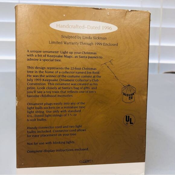 Vintage 1996 Hallmark Keepsake Christmas Tree Ornament Magic Santa Series - Picture 9 of 16